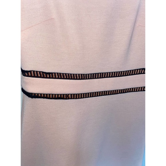 ASOS size 2 sleeveless pink midi dress cut out detail 0038 - Picture 2 of 11